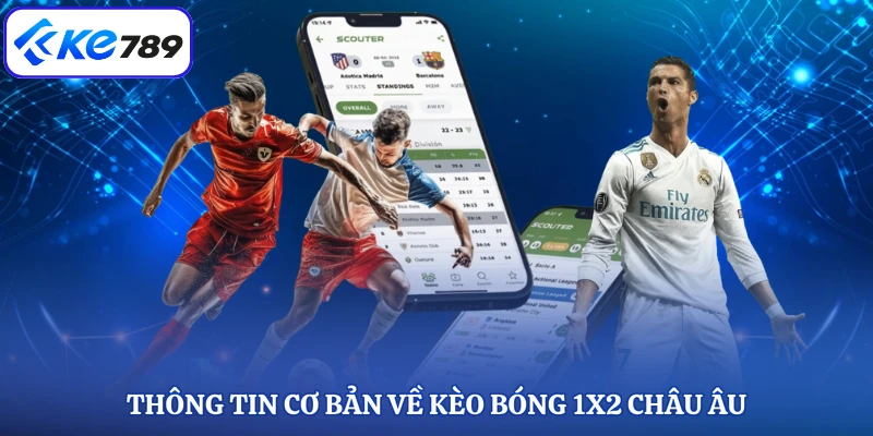 Thông tin cơ bản về kèo bóng 1x2 châu Âu